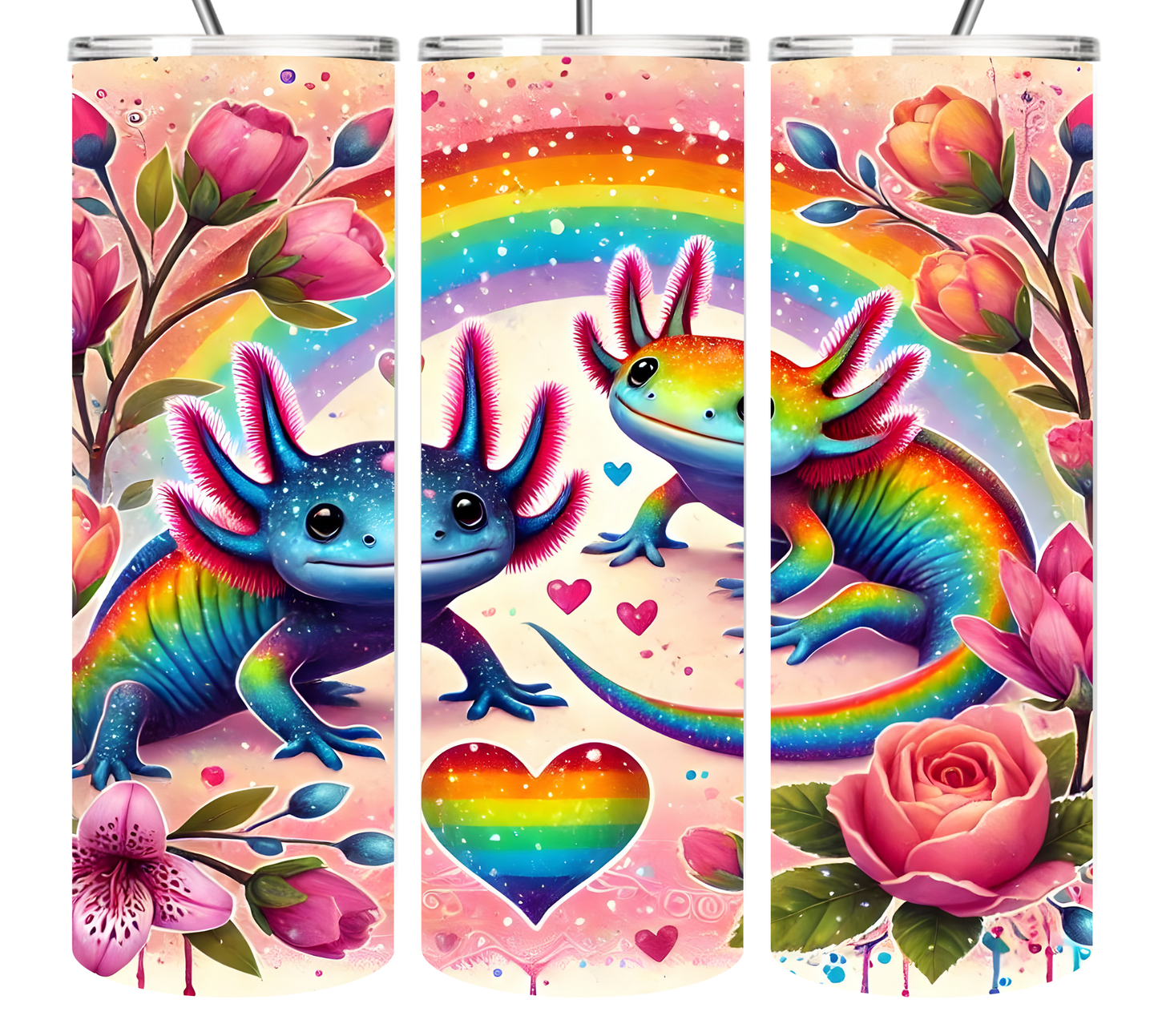 Axolotl Tumbler Collection 20oz Tumblers
