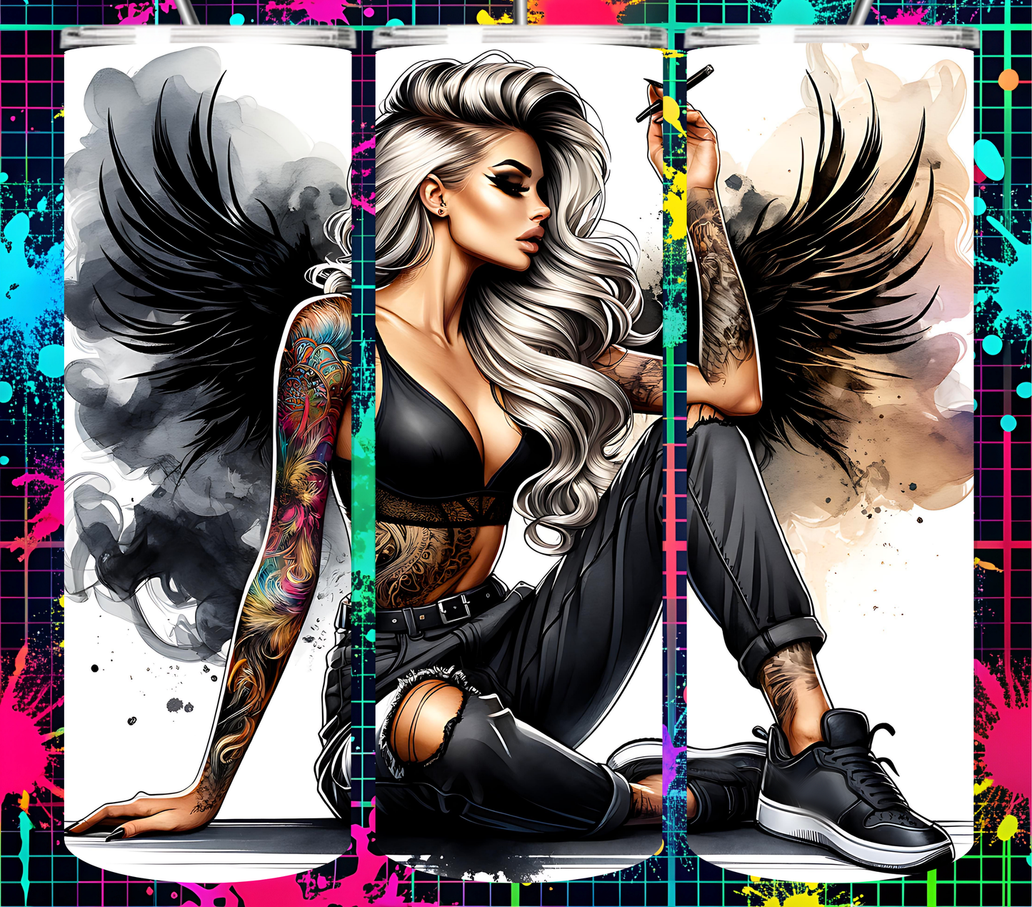 100 Badass Woman Collection 20 oz Tumbler