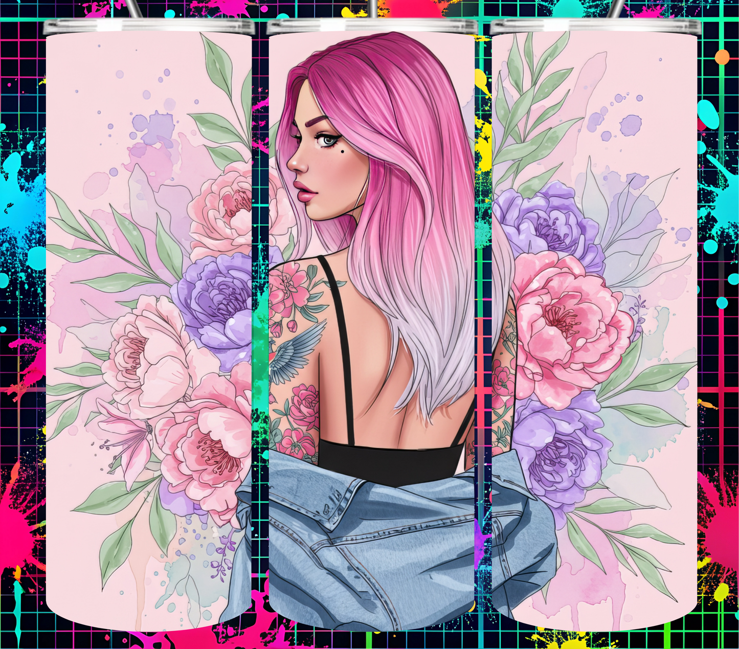 100 Badass Woman Collection 20 oz Tumbler