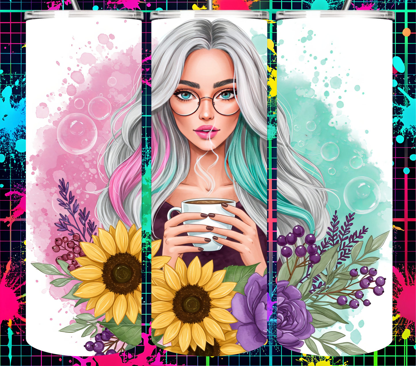 100 Badass Woman Collection 20 oz Tumbler