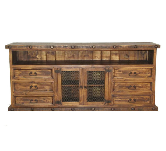 Oasis 80" Rustic TV Stand