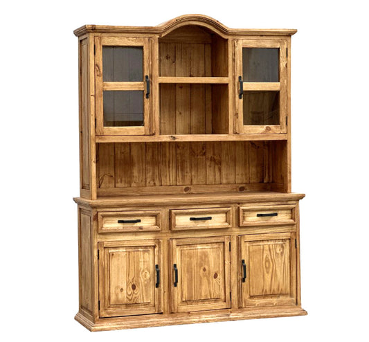 Traditional Medium Rustic Hutch & Buffet
