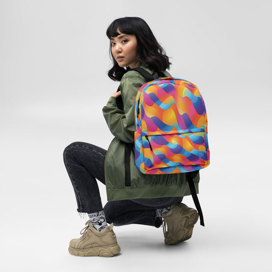 Abstract Rave Backpack - Your Ultimate Festival Companion