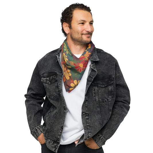 Groovy Hippie Bandana for Raves & Festivals
