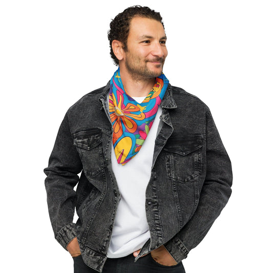 Playful Hippie Bandana - Your Festival Must-Have