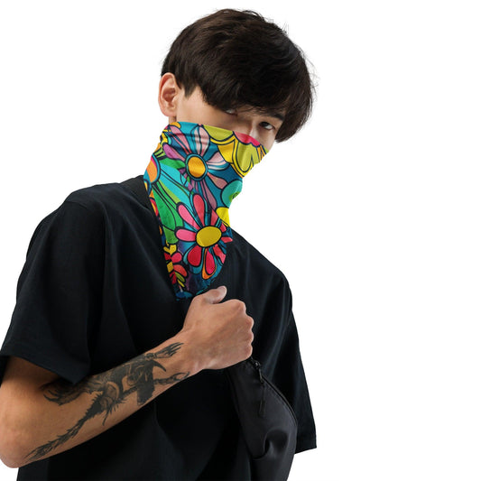 Playful Hippie Bandana for Festivals & Raves