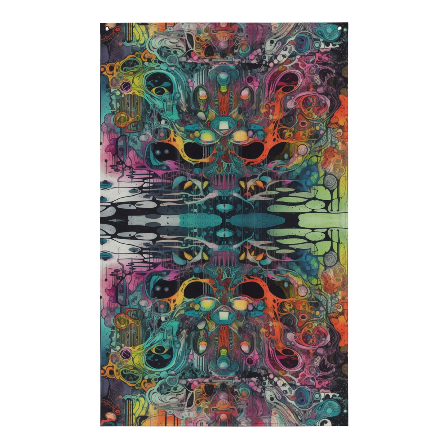 Vibrant Polyester Festival Flag