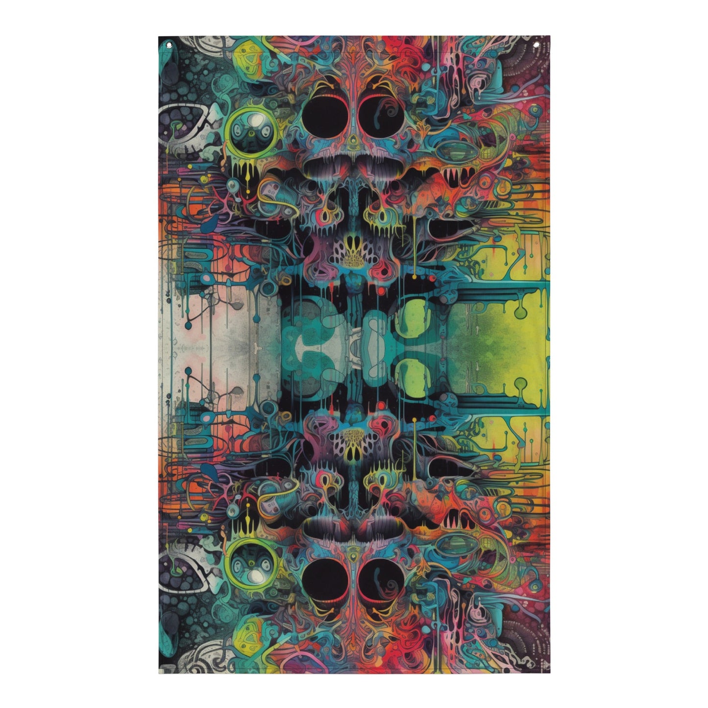 Psychedelic Festival Flag - Unique Wall Decor