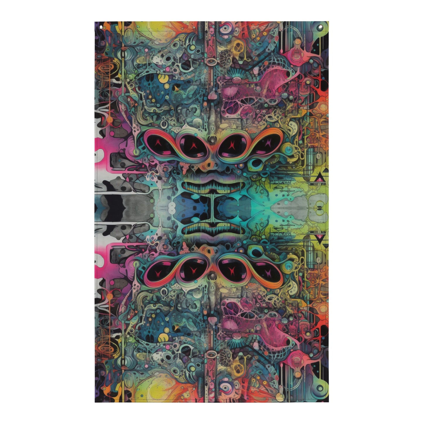 Vibrant Polyester Festival Flag