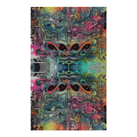 Vibrant Polyester Festival Flag
