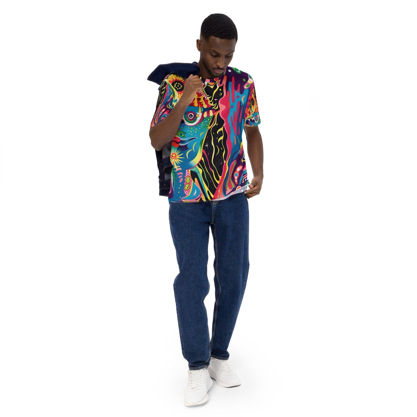 Psychedelic Vibes Men's Festival T-Shirt