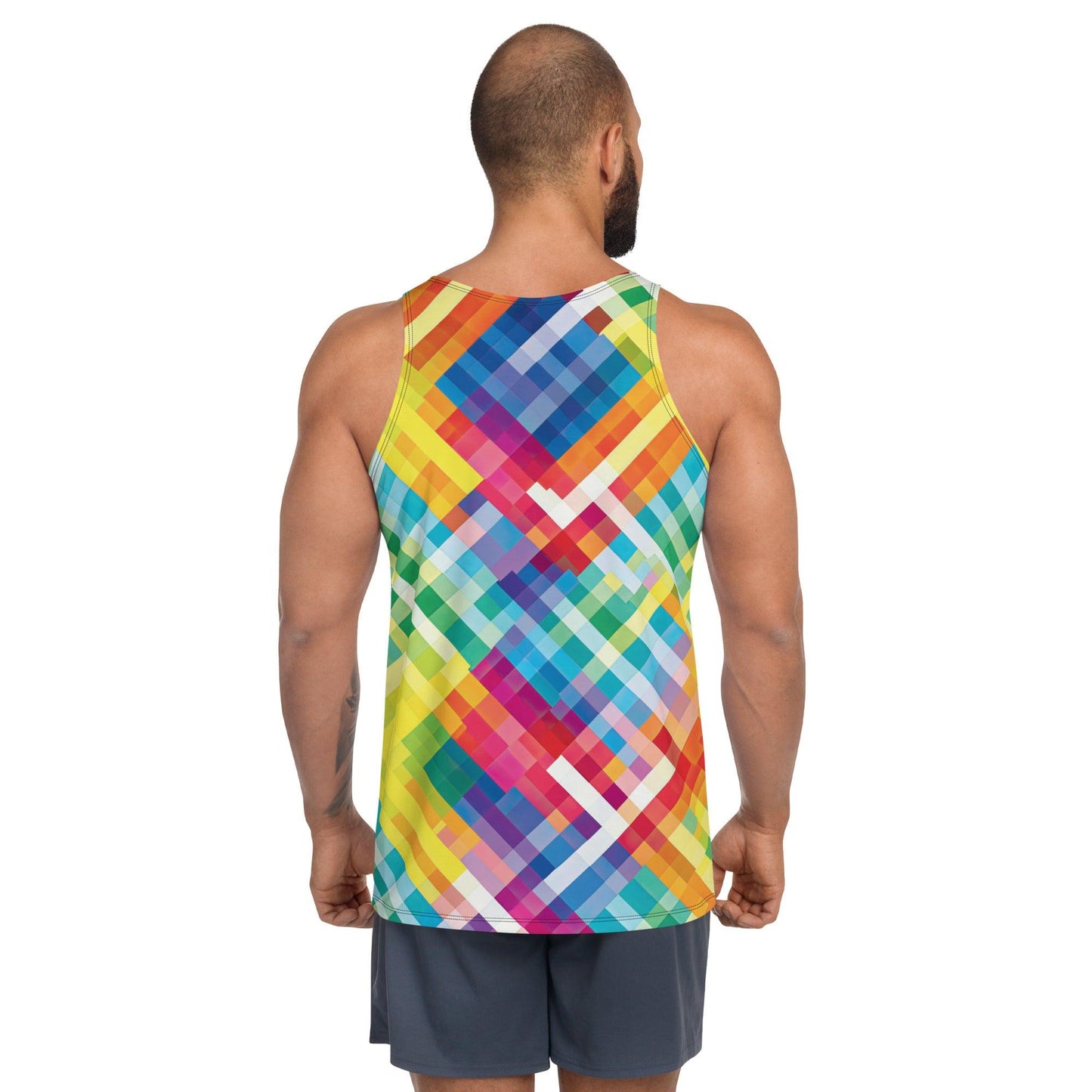 Vibrant Unisex Festival Tank Top - Perfect for Raves