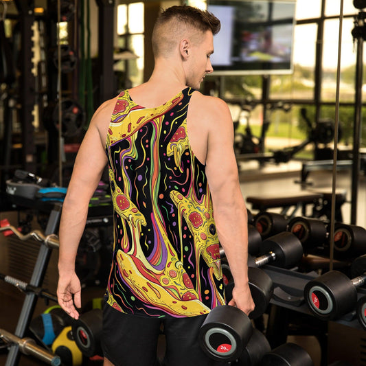 Vibrant Unisex Festival Tank Top - Soft & Eclectic Fit