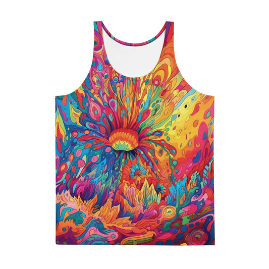 Vibrant Unisex Festival Tank Top - Soft & Stylish