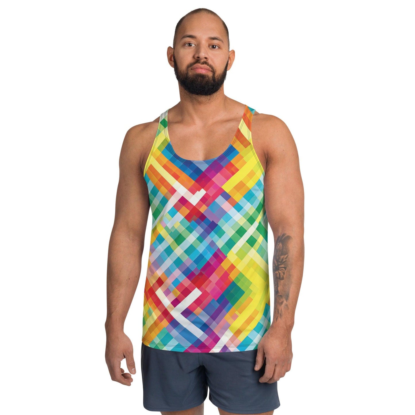 Vibrant Unisex Festival Tank Top - Perfect for Raves