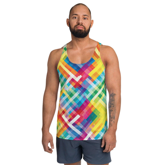 Vibrant Unisex Festival Tank Top - Perfect for Raves