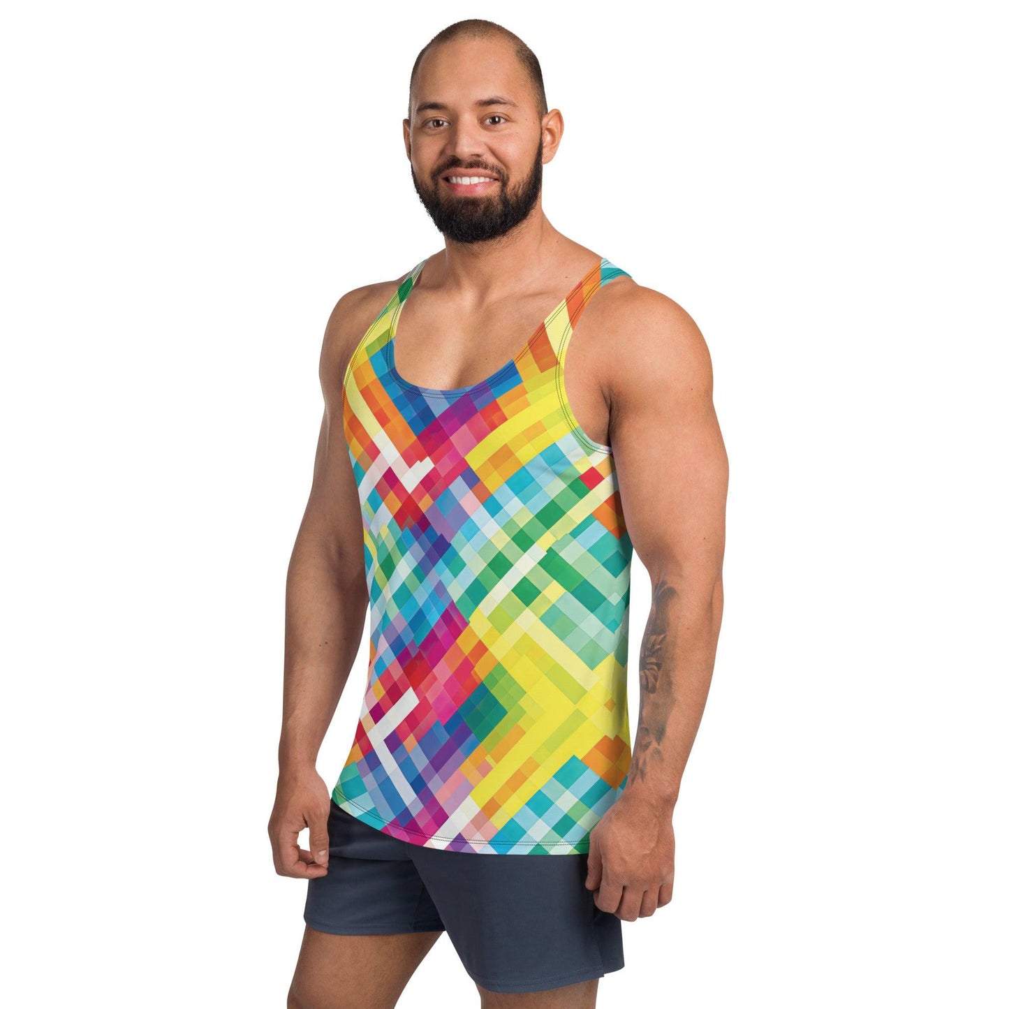 Vibrant Unisex Festival Tank Top - Perfect for Raves