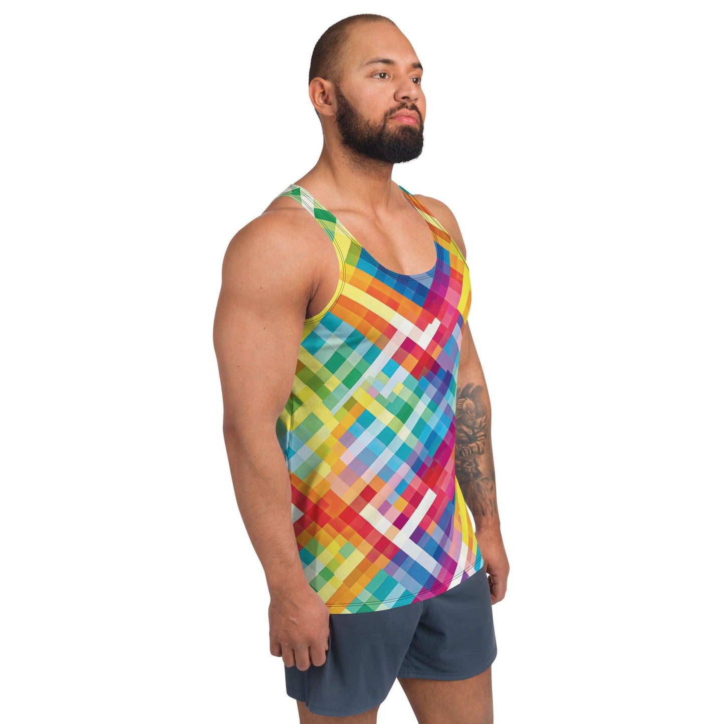 Vibrant Unisex Festival Tank Top - Perfect for Raves