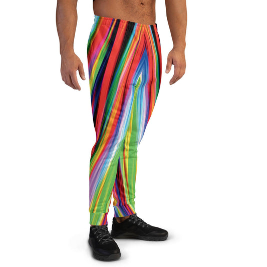 Electric Neon Joggers for Festival Vibes