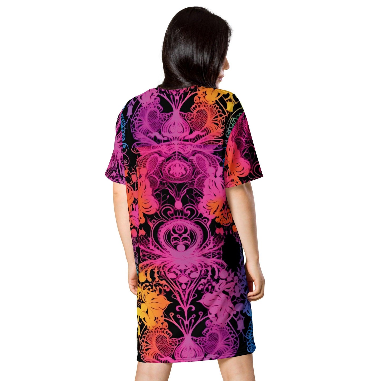 Playful Versatile T-Shirt Dress for Festivals & Everyday Wear