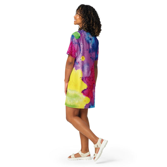 Playful Versatile T-Shirt Dress for Festivals