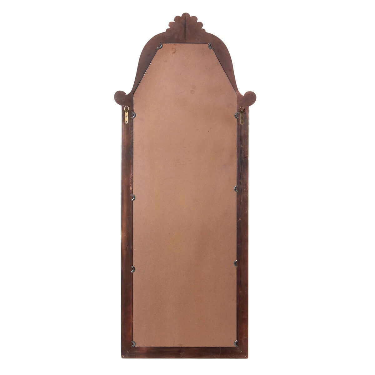 French Country Carved Wood Floor Mirror