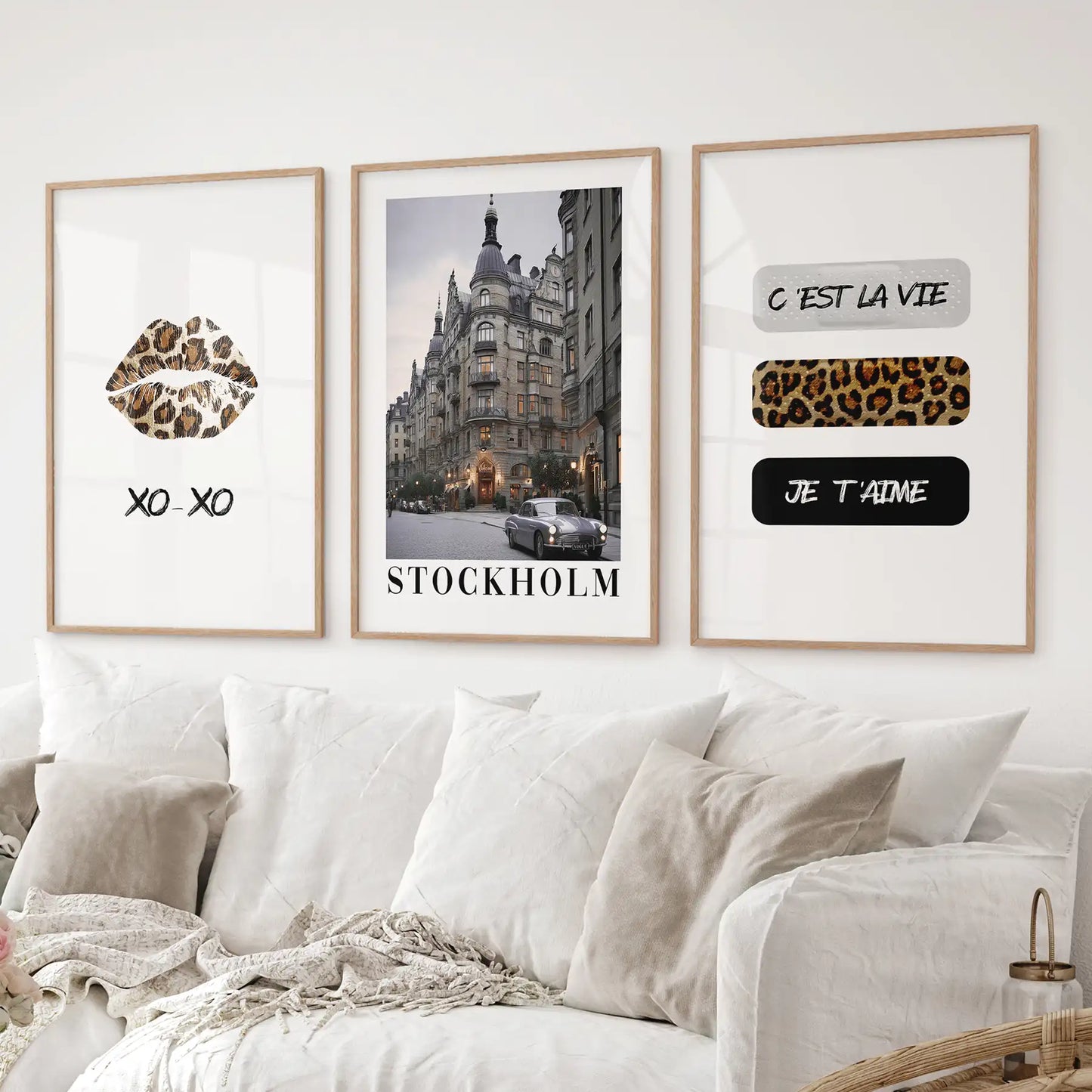 Retro Coquette Aesthetic Decor. Set of 3 Fashion Art Prints
