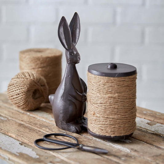 Vintage Rabbit Twine Holder and Scissors