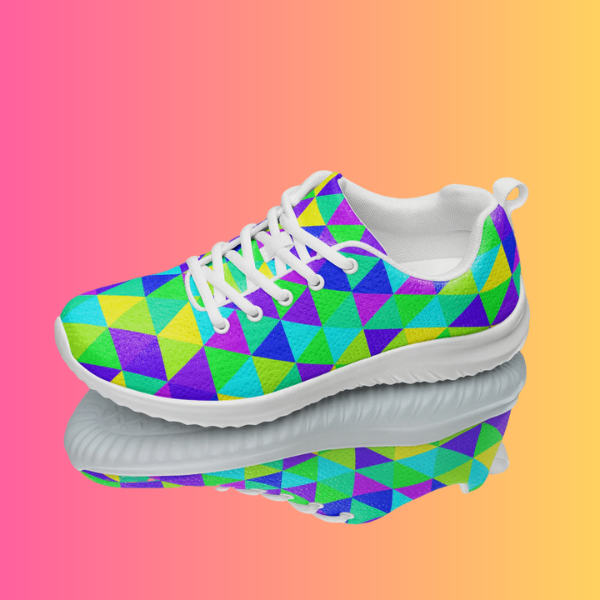 Women’s Playful EDM Rave Festival Athletic Shoes